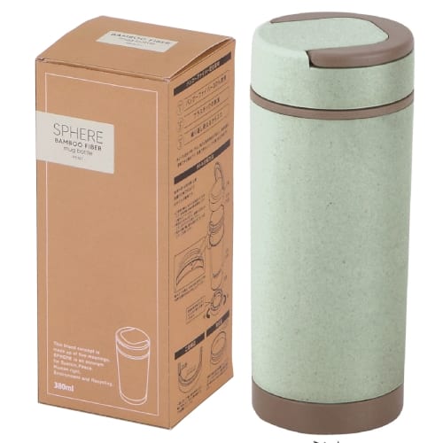スフィア・バンブーファイバー二重構造マグボトル(ミント)の商品画像4枚目