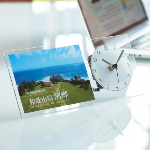 メモリアルクロック【セミオーダー・フルカラー印刷　プリント代込み】の商品画像2枚目