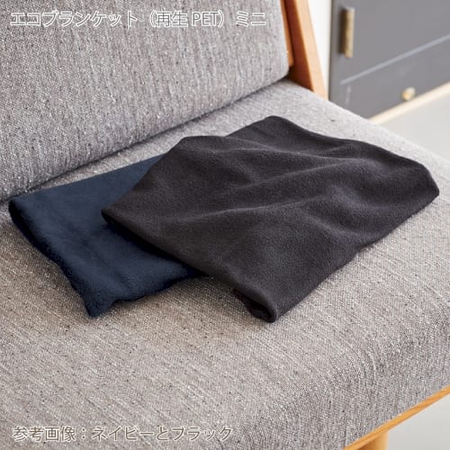 【アウトレット】エコブランケット(再生PET)　ミニ：アイボリーの商品画像2枚目