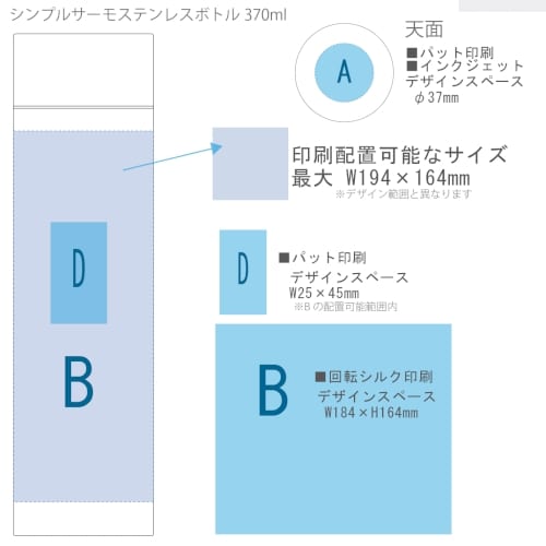 【アウトレット】シンプルサーモステンレスボトル370ml：カーキの商品画像3枚目