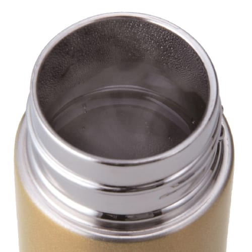 メタリック・ポケットイン真空ステンレスボトル(ゴールド)の商品画像2枚目