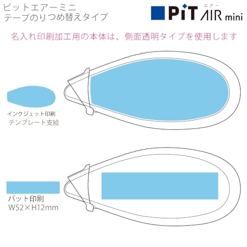 【トンボ鉛筆・Tombow】テープのり　ピットエアーミニ詰替タイプの商品画像2枚目