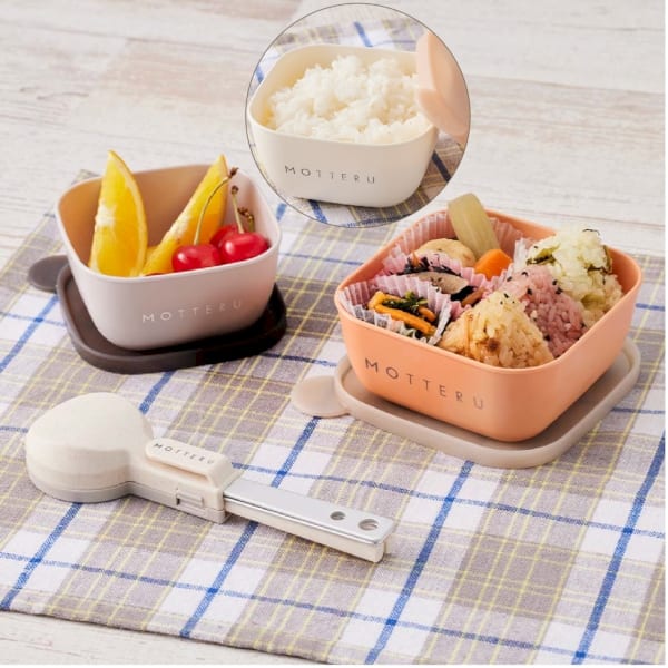 【アウトレット】書いて消せるフードコンテナ280ml　2個セット：ピーチオレンジの商品画像4枚目