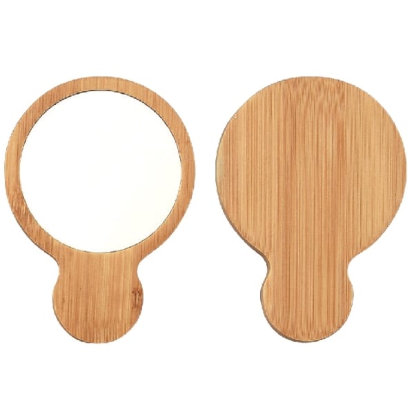 バンブーハンドミラー(巾着付き)の商品画像4枚目