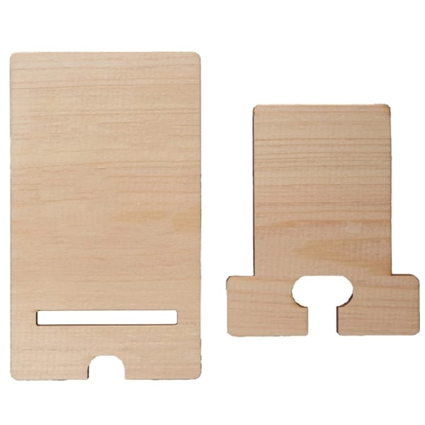 間伐材使用組立式　ヒノキスマホスタンド◆レーザー名入れ代無料の商品画像4枚目