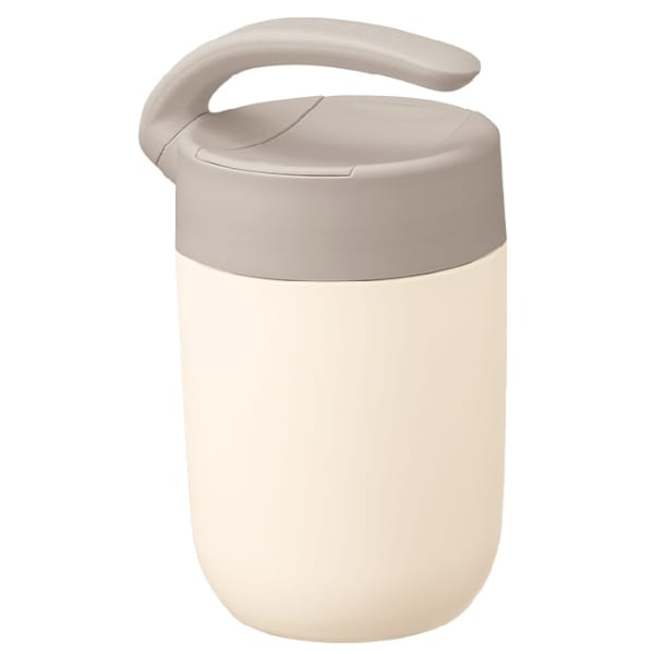 くるっとハンドルマグタンブラー410ml：オフホワイトの商品画像4枚目