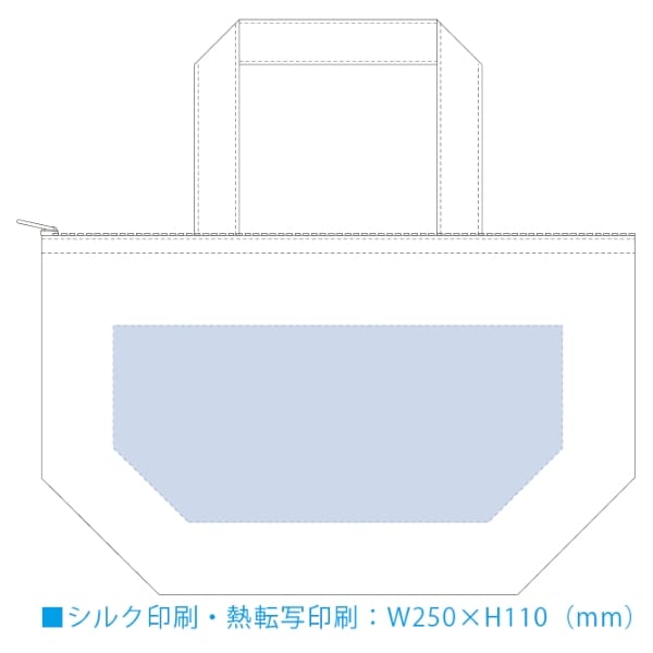【アウトレット】デニムライク保冷トート(S)：ブラックの商品画像3枚目