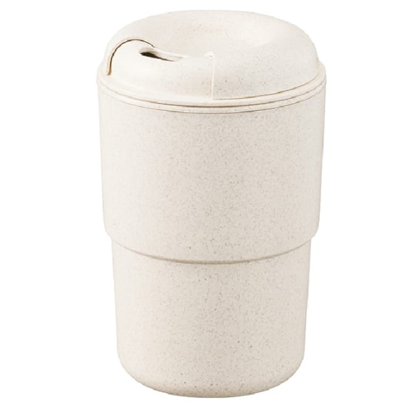 【アウトレット】カフェタンブラースタッキング(バンブーファイバー配合)：ホワイトの商品画像4枚目