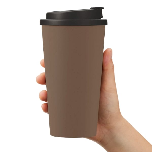 ダブルウォールタンブラー550ml(コーヒー配合タイプ)：ベージュの商品画像2枚目