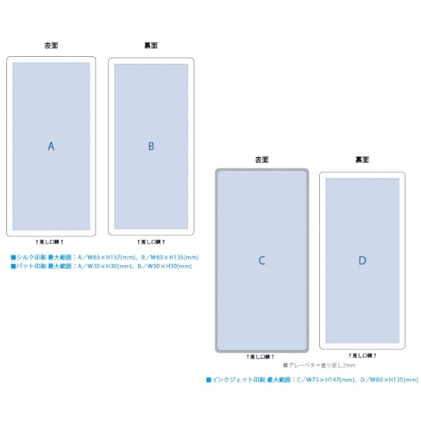【アウトレット】全面印刷できるモバイルチャージャー10000：ホワイトの商品画像3枚目