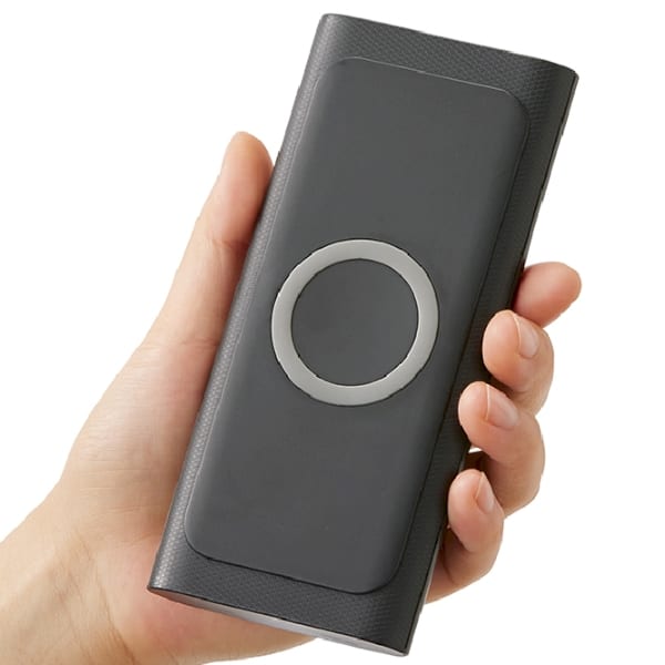 【アウトレット】ワイヤレスモバイルチャージャー10000：ホワイトの商品画像2枚目