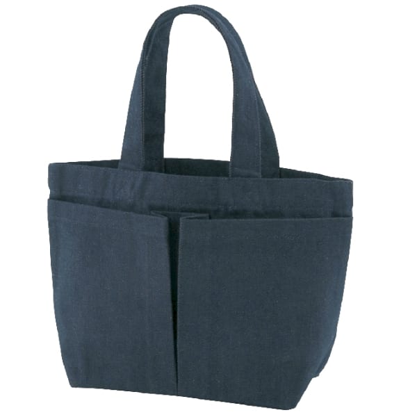 スフィア・リサイクルデニム2ポケットトートの商品画像2枚目