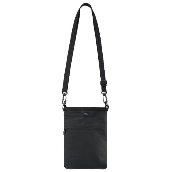 デイタフ・テントクロス　ポケット付きスマホショルダー(撥水加工)(ブラック)の商品画像4枚目