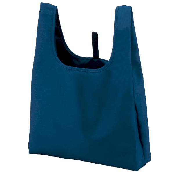 スペンザ・ソフト再生PETコンビニサイズエコバッグ(ネイビー)の商品画像4枚目