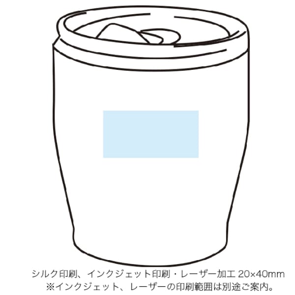 フタ付　真空ステンレスタンブラー　320mlの商品画像3枚目