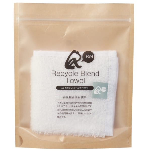 リル　再生ブレンドハンカチタオル【SGDsグッズ】の商品画像2枚目