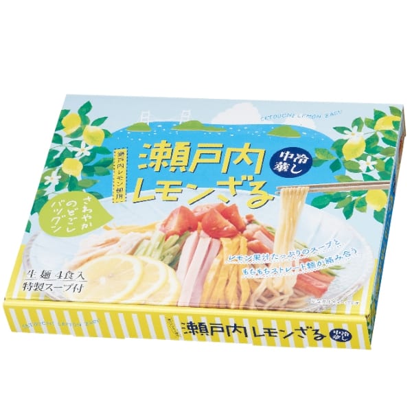 瀬戸内レモンざる冷し中華4食入の商品画像2枚目