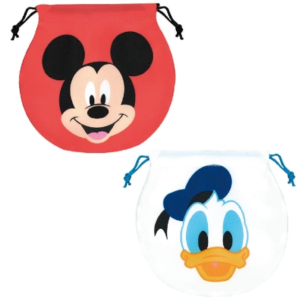 キャラクター顔柄まんまる巾着の商品画像2枚目