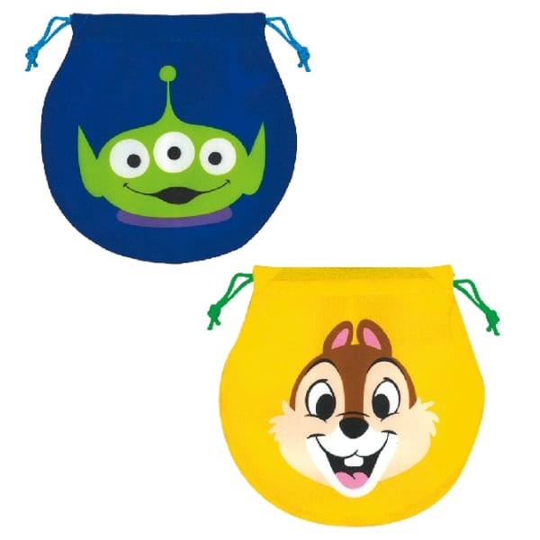 キャラクター顔柄まんまる巾着の商品画像3枚目