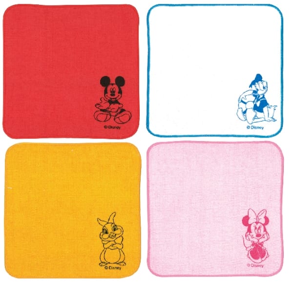 キャラクターリボン付カラフルミニタオルの商品画像4枚目