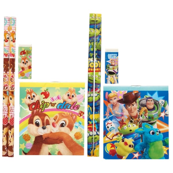 キャラクターカラフル文具4点セットの商品画像4枚目