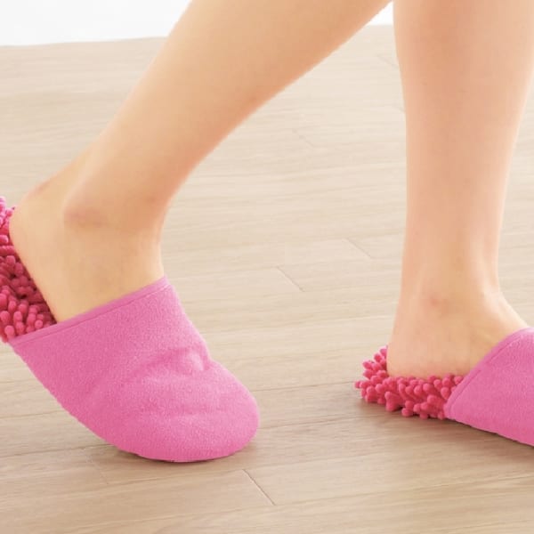 超吸水！もこもこバススリッパ1足【SALE】の商品画像2枚目