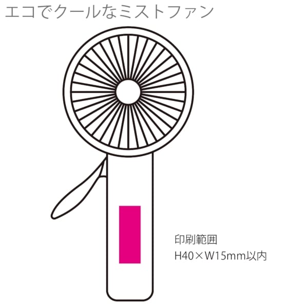 エコでクールなミストファンの商品画像3枚目
