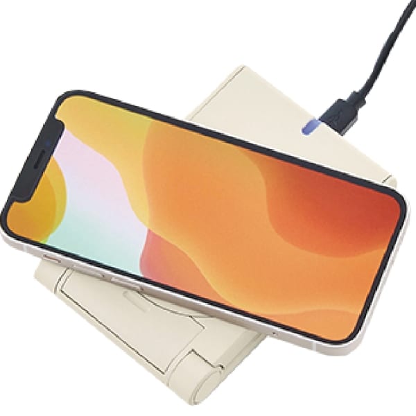 ポケットワイヤレスチャージャー(オリーブ)◆の商品画像2枚目