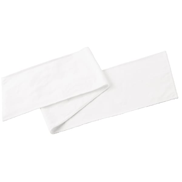 コットンWフェイス　マフラータオル　昇華転写対応：ホワイトの商品画像6枚目