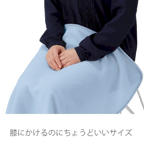 フリースベーシックブランケット　レギュラー：ネイビーの商品画像2枚目