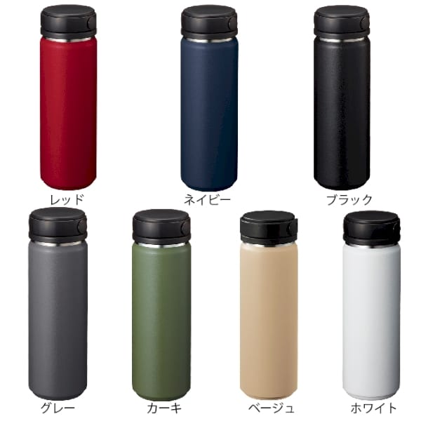 【アウトレット】Zalattoサーモハンドルスタイルボトル　500ml：グレーの商品画像6枚目