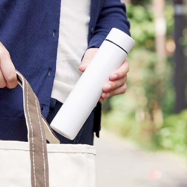 【アウトレット】ポケットサーモボトルロング　200ml：シルバーの商品画像2枚目