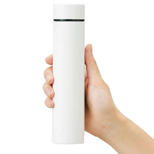 【アウトレット】ポケットサーモボトルロング　200ml：シルバーの商品画像5枚目