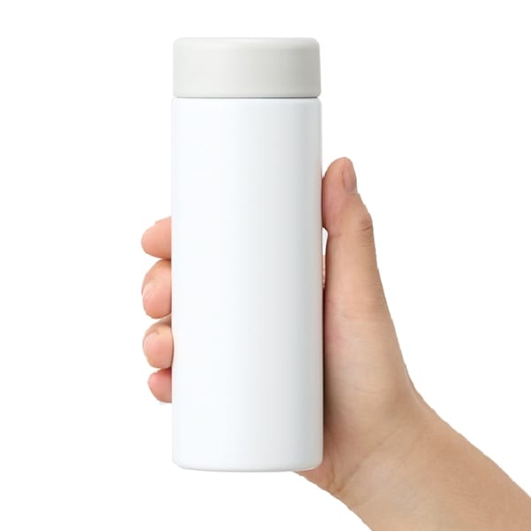 バイカラーサーモステンレスボトル300ml：ベージュの商品画像2枚目