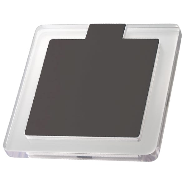 【アウトレット】クリアワイヤレス充電器　スクエア　5W：ブラックの商品画像6枚目