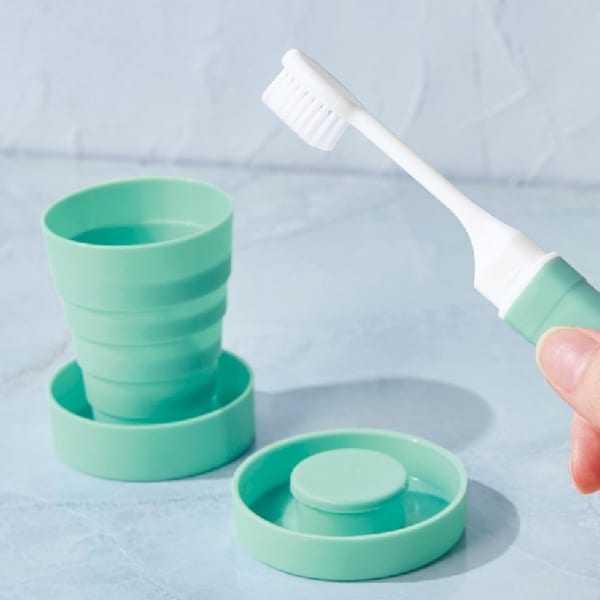 携帯エチケットセット1組(ライトグリーン)の商品画像2枚目