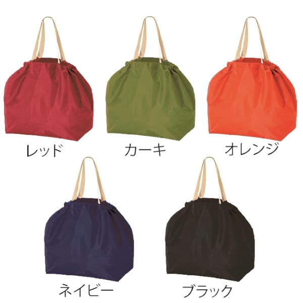 セルトナ・ポータブルラージ2WAY巾着トート(オレンジ)の商品画像2枚目