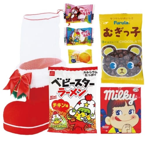 お菓子サンタブーツ（L）の商品画像2枚目
