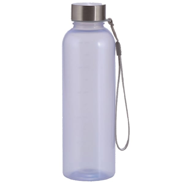 メモリ付きフロスティボトル550ml(ストラップ付き)(ホワイト)の商品画像5枚目