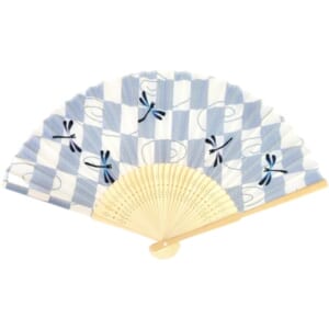 白竹扇子　トンボ市松A76-2D9774