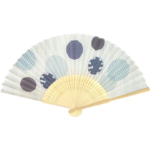 白竹扇子　てまり｜A76-2D9776