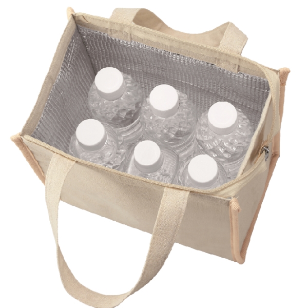 ナチュラル・保冷温スクエアバッグの商品画像2枚目