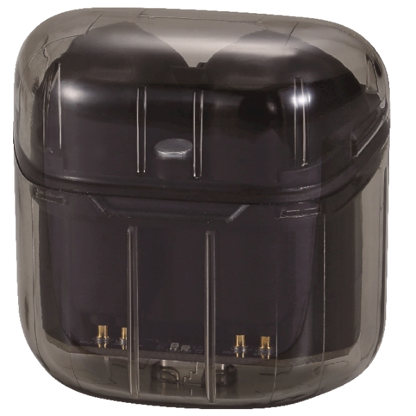 マイク搭載　完全ワイヤレスイヤホン　スケルトン(ブラック)の商品画像4枚目