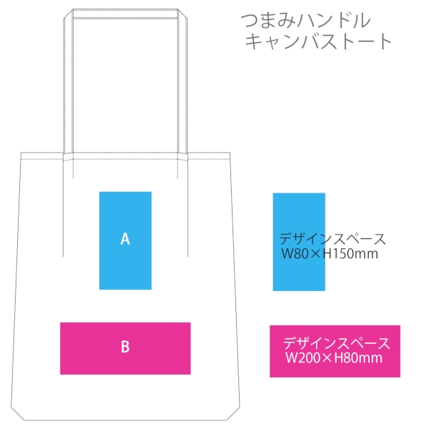 【アウトレット】つまみハンドルキャンバストート：ナイトブラックの商品画像3枚目