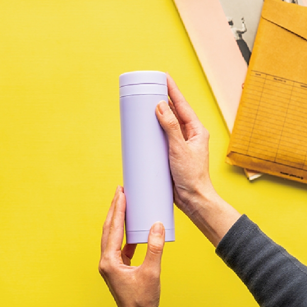 スリムステンレスサーモ(マット)(270ml)(サーモンピンク)【真空ステンレスボトル】の商品画像2枚目