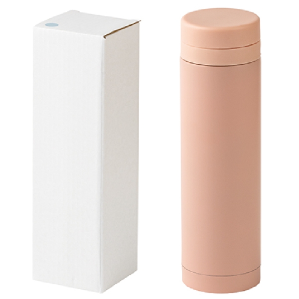 スリムステンレスサーモ(マット)(270ml)(サーモンピンク)【真空ステンレスボトル】の商品画像4枚目