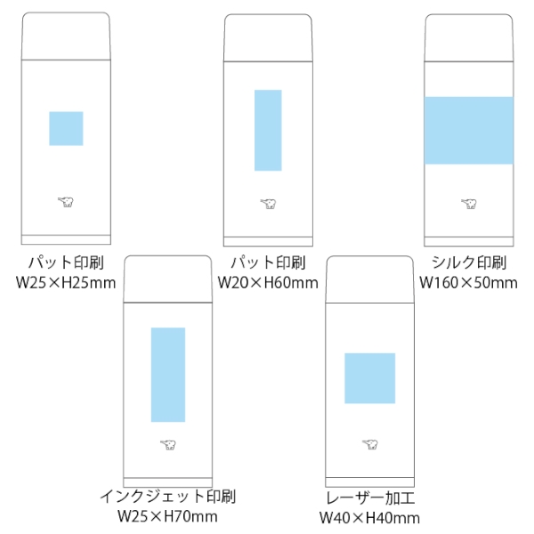 象印 ステンレスマグ(360ml)(ライラックパープル)(SM-ZB36)◆の商品画像3枚目