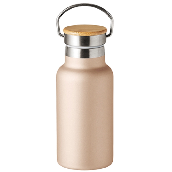 ウッドキャップ・ステンレスボトル(350ml)(シャンパンゴールド)◆の商品画像4枚目