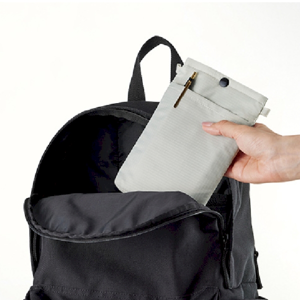 テントクロス撥水マルチショルダー(黒)◆の商品画像2枚目