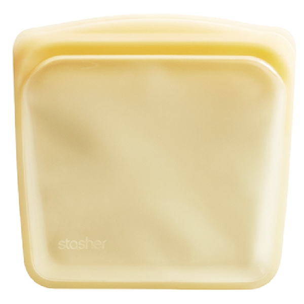 スタッシャーシリコンバッグ(EZサンドイッチ)(イエロー)【stasher】の商品画像3枚目
